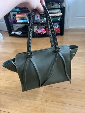 Urban Expressions Certified Vegan Handbag Dark Green